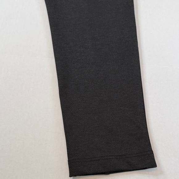 Calvin Klein Gray Textured Stretch Riding Pants - Picture 12 of 15